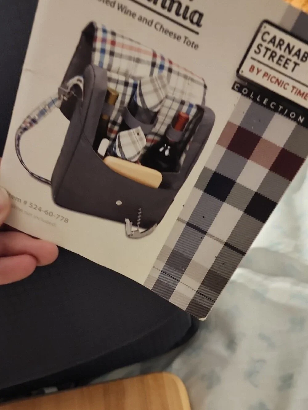 BNWT Picnic Cheese/wine Bag!